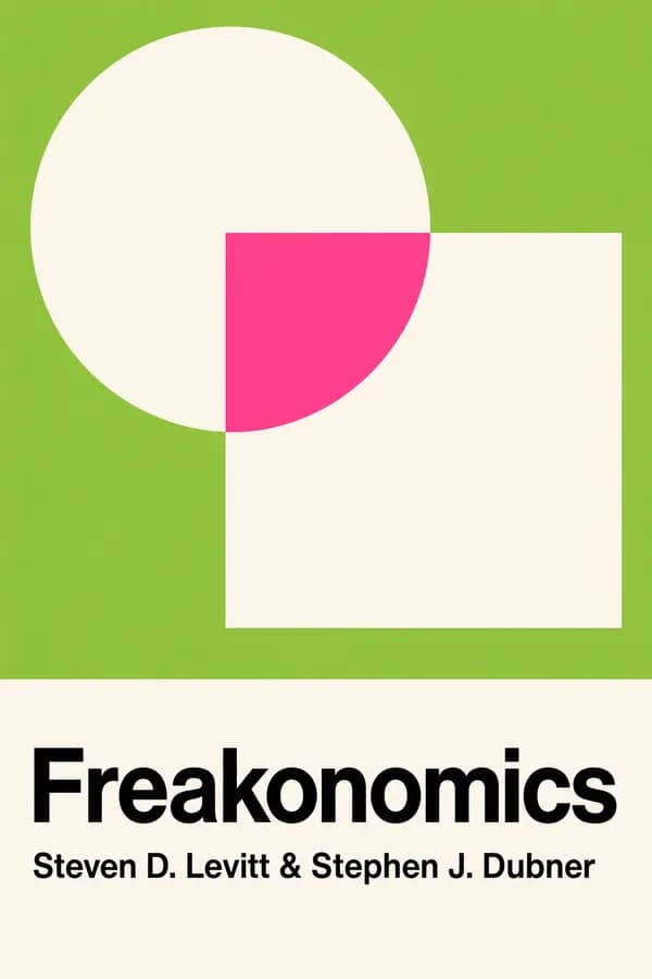 Freakonomics by Steven D. Levitt & Stephen J. Dubner