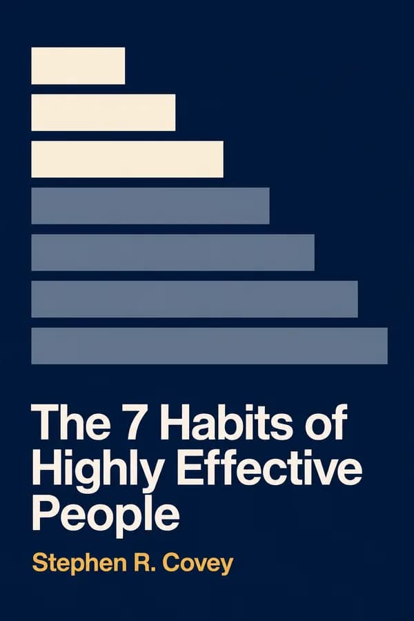 The 7 Habits of Highly Effective People by Stephen R. Covey