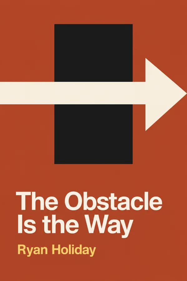 The Obstacle Is the Way by Ryan Holiday